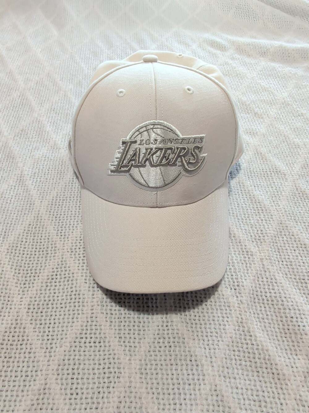 47 Los Angeles Lakers Cream White Cap Hat